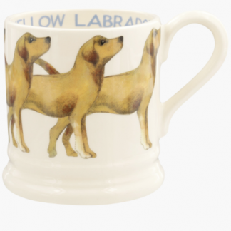 Emma Bridgewater Dogs Yellow Labrador 1/2 Pint Mug-13910