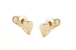 Tutti & Co Admire Earrings Gold EA364G-0