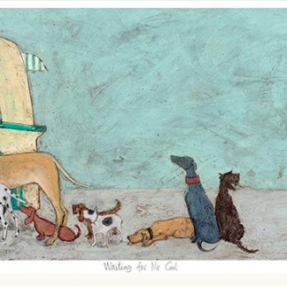 Sam Toft Limited Edition Print - Waiting For Mr Cool-0