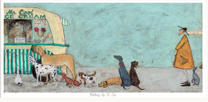 Sam Toft Limited Edition Print - Waiting For Mr Cool-0