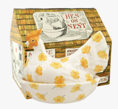 Emma Bridgewater Buttercup Large Hen on Nest (Boxed)-0