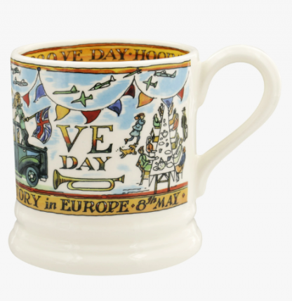Emma Bridgewater Ve Day 75Th Anniversary 1/2 Pint Mug