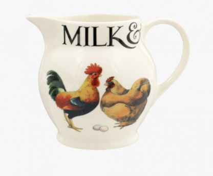 Emma Bridgewater Rise & Shine Milk & Cream 1/2 Pint Jug-0