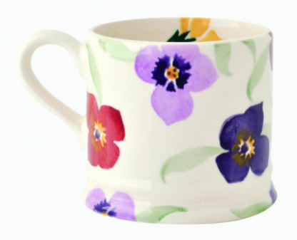 Emma Bridgewater Purple Wallflower Small Mug-14004