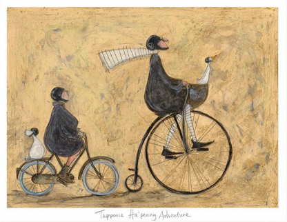 Sam Toft Limited Edition Print - Tuppence Ha'Penny Adventure -0