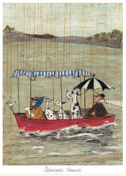Sam Toft Limited Edition Print - Occasional Showers -0
