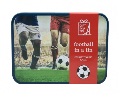 Gift in a tin - Football in a Tin