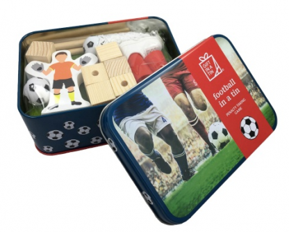 Gift in a tin - Football in a Tin - Image 3