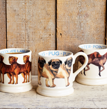 Emma Bridgewater Pug 1/2 Pint Mug - Image 2