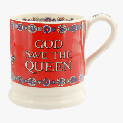 Emma Bridgewater God Save the Queen 1/2 Pint Mug