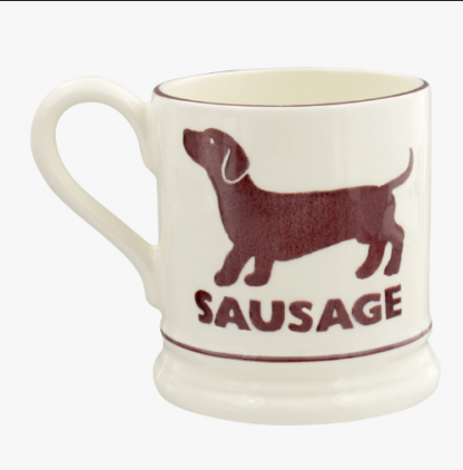 Emma Bridgewater Bright Mugs Sausage 1/2 Pint Mug - Image 2