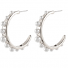 Pilgrim-Phoebe Silver Plated Hoop Earring - Image 2