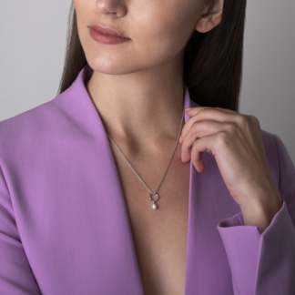 Claudia Bradby Dreamcatcher Pearl Pendant Necklace