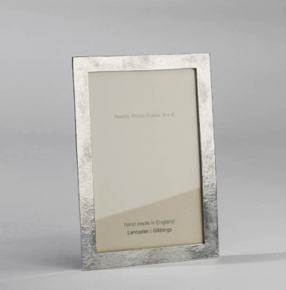 Lancaster & Gibbings Pewter Sandstone Frame 7"x 5"
