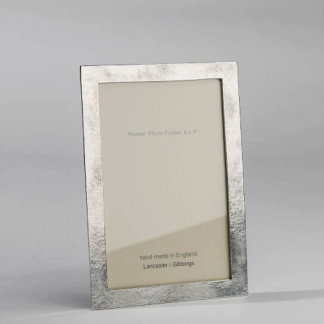 Lancaster & Gibbings Pewter Sandstone Frame 6"x 4"