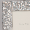 Lancaster & Gibbings Pewter Shagreen Frame 6"x 4" - Image 2