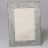 Lancaster & Gibbings Pewter Shagreen Frame 6"x 4"