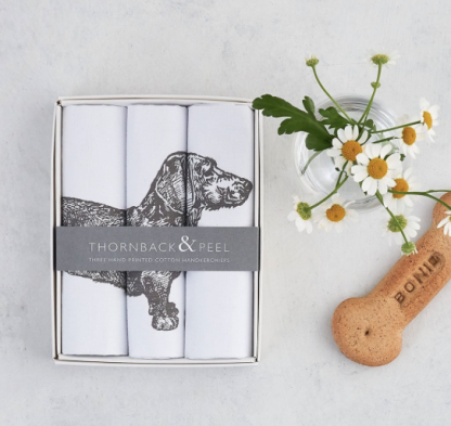 Thornback & Peel Dog Hanky Box