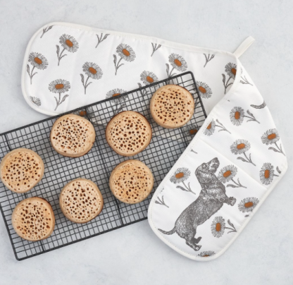 Thornback & Peel Dog & Daisy Double Oven Gloves