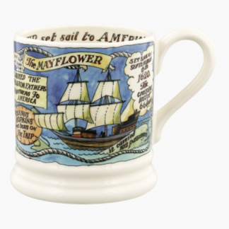 Emma Bridgewater Events The Mayflower 400 Years 1/2 Pint Mug
