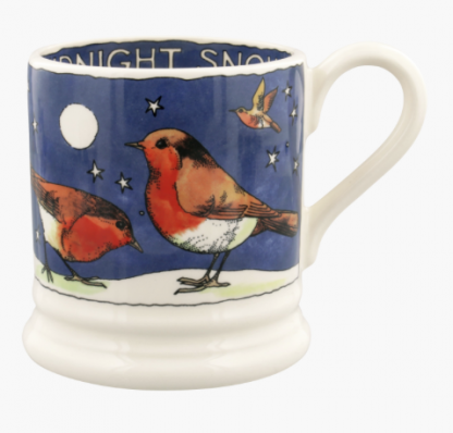 Emma Bridgewater Robins In The Snow 1/2 Pint Mug