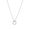 Tutti & Co Rope Necklace Silver NE507S - Image 2