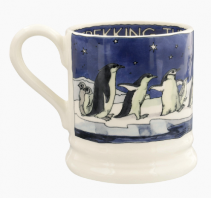 Emma Bridgewater Winter Penguins 1/2 Pint Mug - Image 2