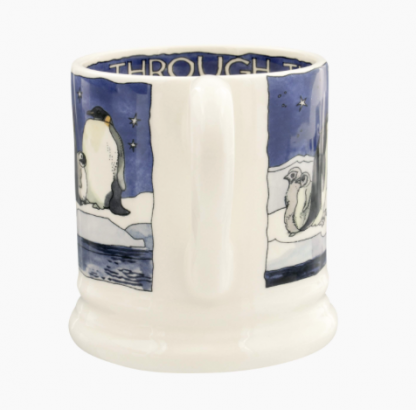 Emma Bridgewater Winter Penguins 1/2 Pint Mug - Image 4