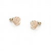 Tutti & Co Shell Earrings Gold EA355G