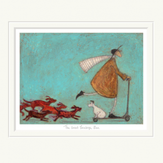 Sam Toft Limited Edition Print - The Great Sausage Run