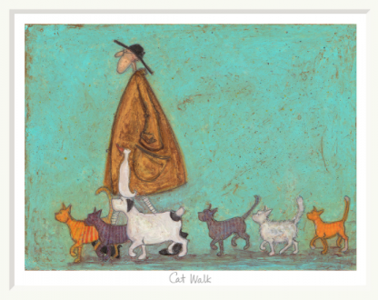 Sam Toft Limited Edition Print - Cat Walk - Image 2