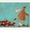 Sam Toft Limited Edition Print - The Great Sausage Run - Image 2