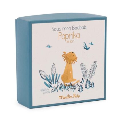 Moulin Roty Sous Mon Baobab Doudou Lion Comforter - Image 2