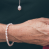 Claudia Bradby White Button Pearl Bracelet - Image 2
