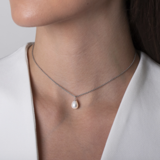 Claudia Bradby Favourite Pearl Drop Necklace