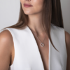 Claudia Bradby Circle of Life Small Pearl Ring on Short Chain
