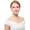 Claudia Bradby 3 White Pearl Abacus Necklace - Image 2