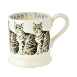 Emma Bridgewater Cats Tabby Cat 1/2 Pint Mug