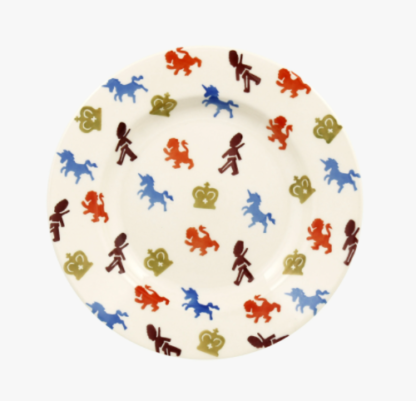 Emma Bridgewater British Lions & Unicorns 8 1/2 Inch Plate