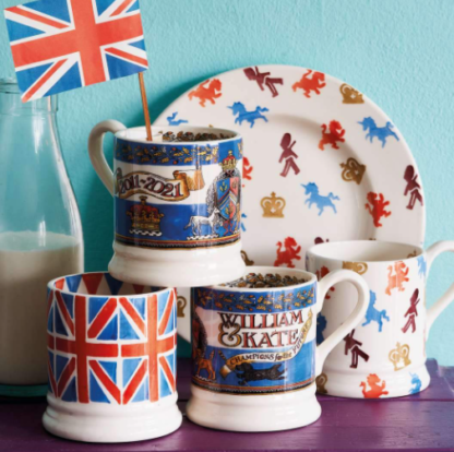 Emma Bridgewater British Lions & Unicorns 8 1/2 Inch Plate - Image 2