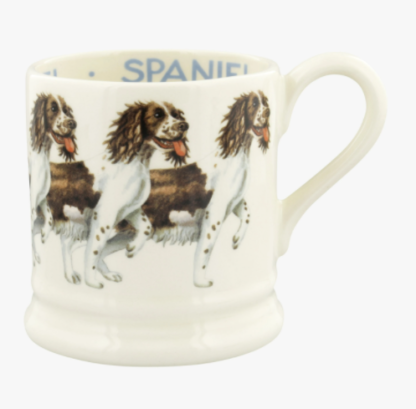Emma Bridgewater Dogs Brown & Cream Spaniel 1/2 Pint Mug