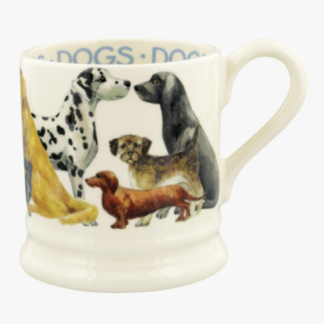 Emma Bridgewater Dogs Dogs All Over 1/2 Pint Mug