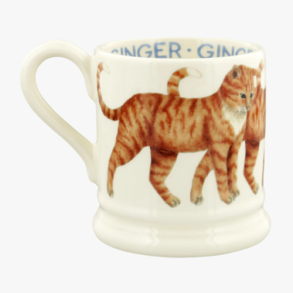 Emma Bridgewater Cats Ginger Cat 1/2 Pint Mug - Image 2