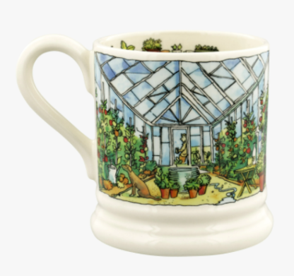 Emma Bridgewater Setting Up Home Greenhouse 1/2 Pint Mug - Image 2