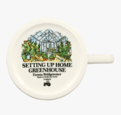Emma Bridgewater Setting Up Home Greenhouse 1/2 Pint Mug - Image 3