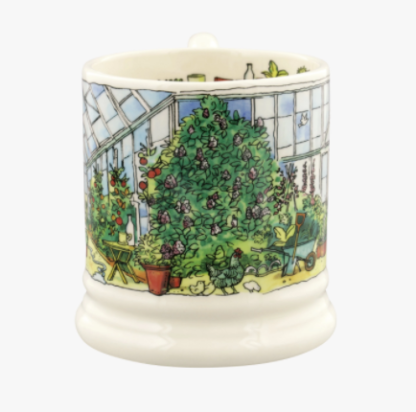 Emma Bridgewater Setting Up Home Greenhouse 1/2 Pint Mug - Image 4