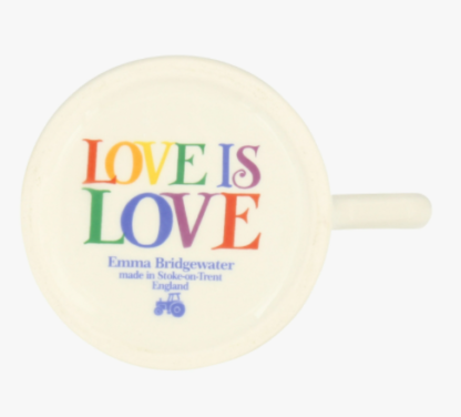 Rainbow Toast Love is Love 1/2 Pint Mug - Image 2