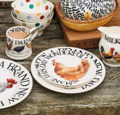 Emma Bridgewater Rise & Shine Make This Day Wonderful 6 1/2 Inch Plate - Image 3
