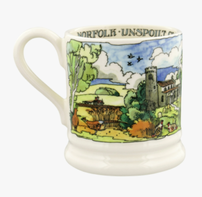 Emma Bridgewater Landscapes Of Dreams Norfolk Coast 1/2 Pint Mug - Image 2