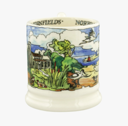 Emma Bridgewater Landscapes Of Dreams Norfolk Coast 1/2 Pint Mug - Image 4